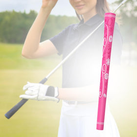 DYNWAVE lightweight pink rubber grip provides comfortable feel and traction.
