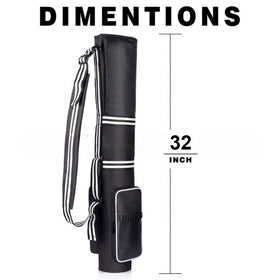 DZS Sunday Golf Bag ready for driving range practice and quick rounds.