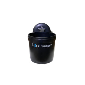 E-Sea Cup Adjustable Black on a boat keeping drinks steady.