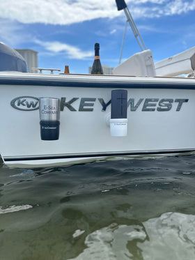 E-Sea heavy-duty suction mount grips 50lbs on kayak.
