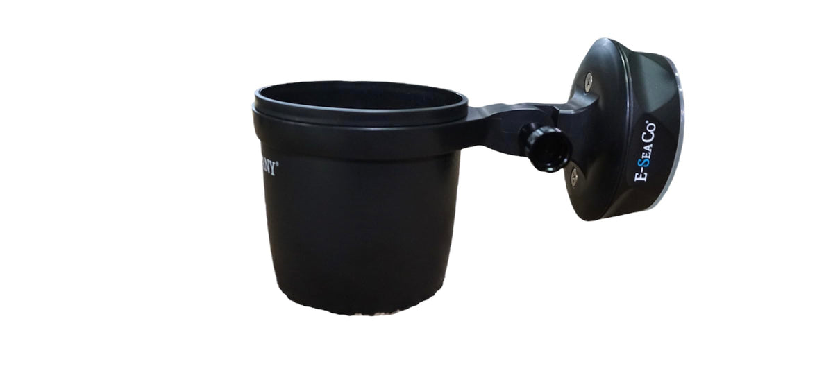 Versatile mount works on boats, ATVs, planes, cars.