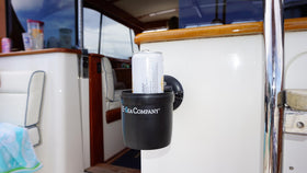 E-Sea Cup Adjustable levels XL tumbler on rough rides.
