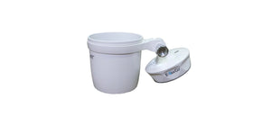 E-Sea Cup Adjustable White ideal for camping and travel.