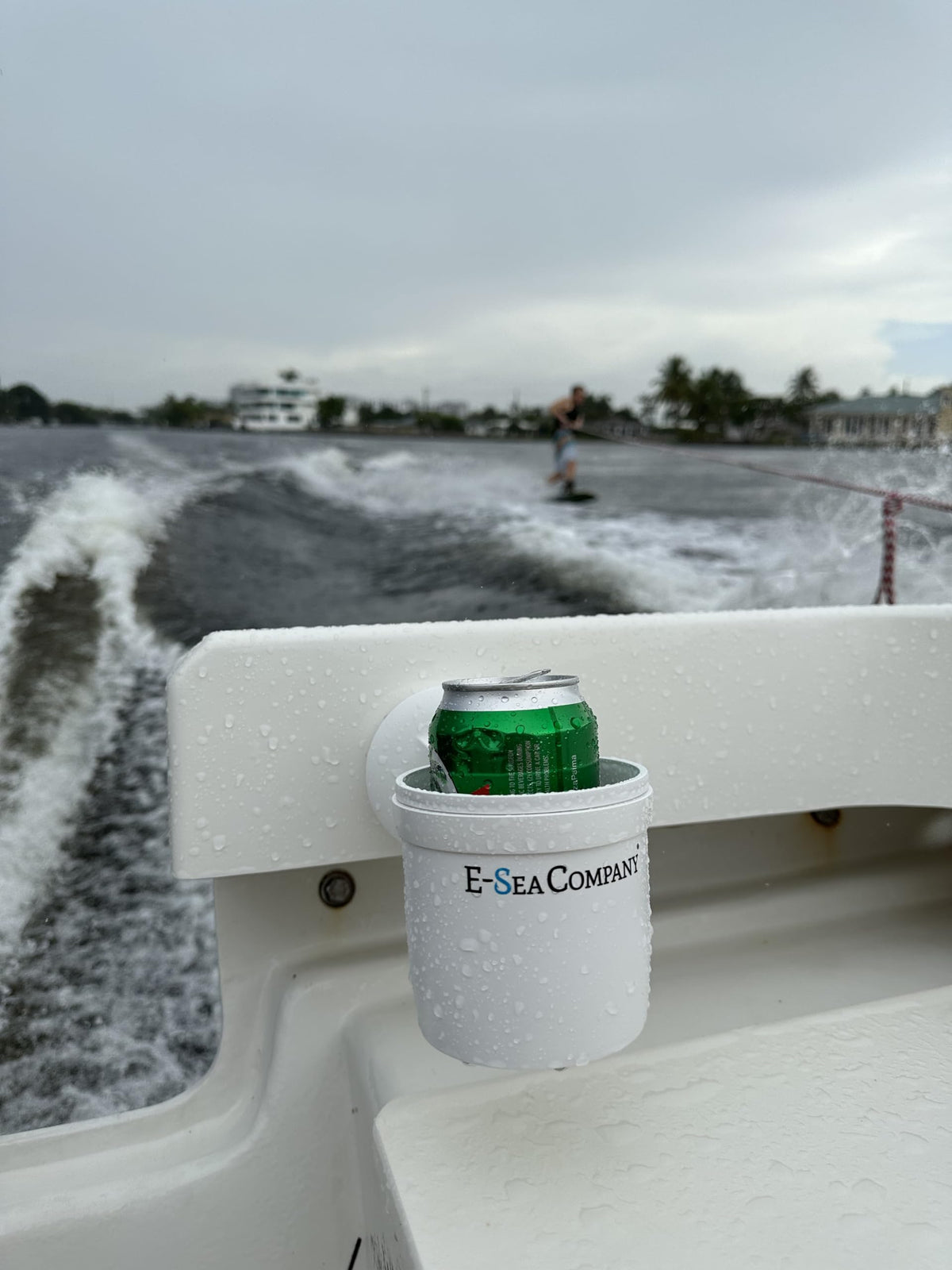 E-Sea Cup Adjustable White clear suction cups leave no marks.