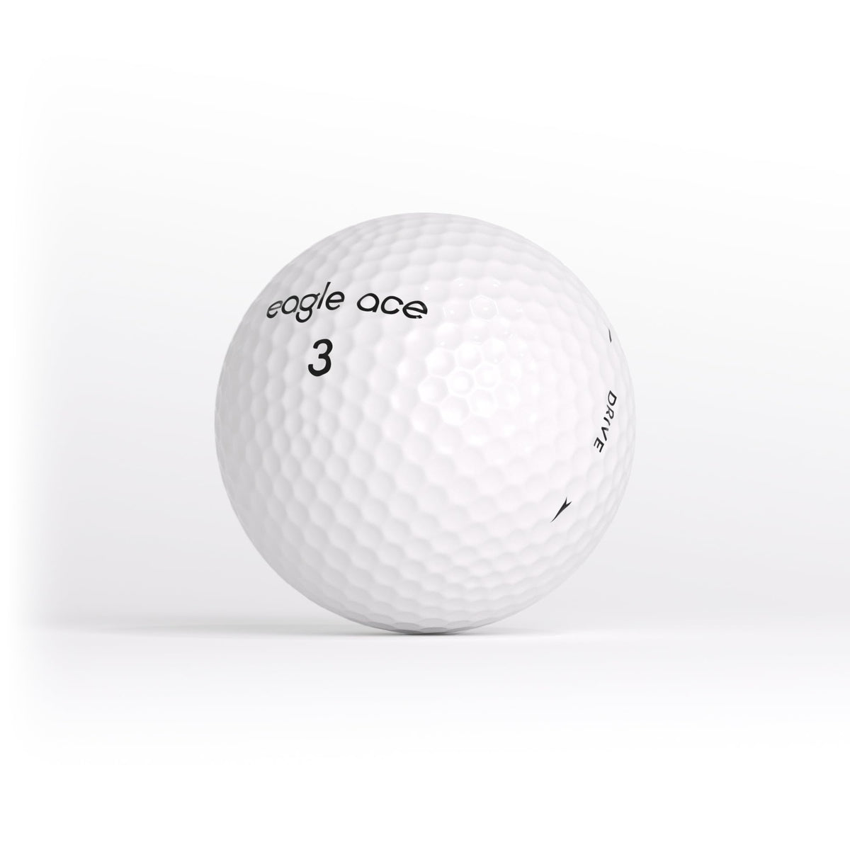 Eagle Ace Drive ball alignment guide aids precise aiming on greens.