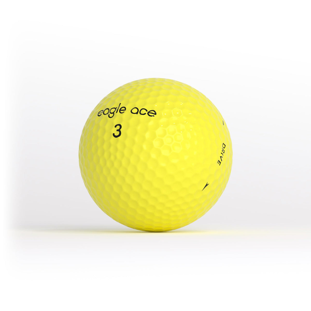 Eagle Ace Drive ball includes an alignment guide to aim more precisely.