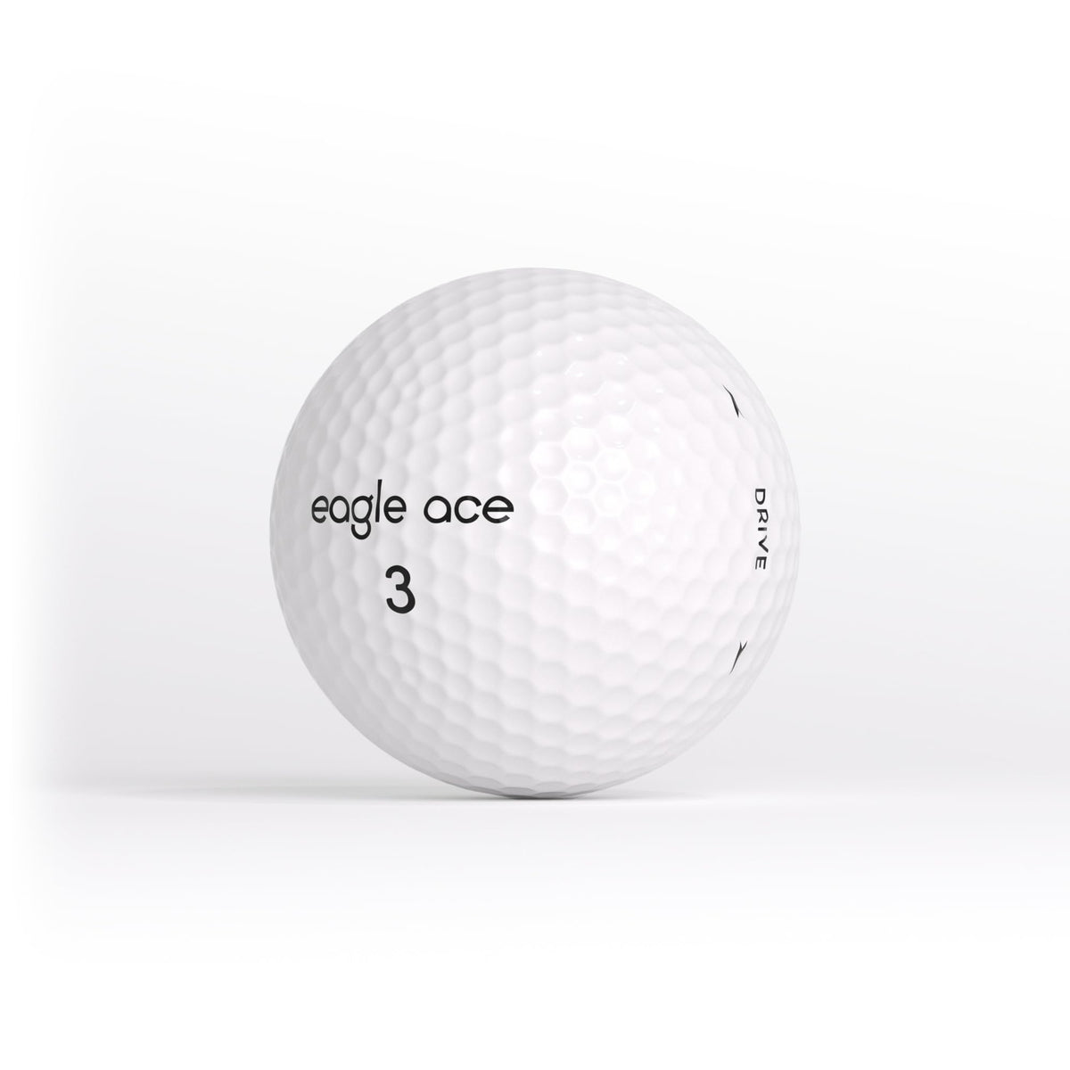 Eagle Ace Drive ball core highlights energy-speed for longer tee shots.