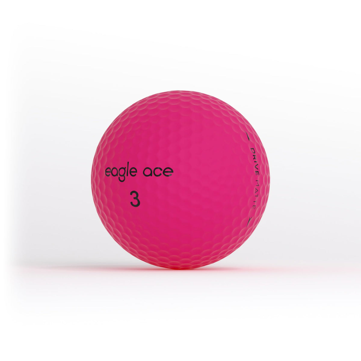Eagle Ace DriveMatte ball with a matte exterior for stable spin and feel.