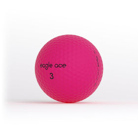 Eagle Ace DriveMatte ball with a matte exterior for stable spin and feel.