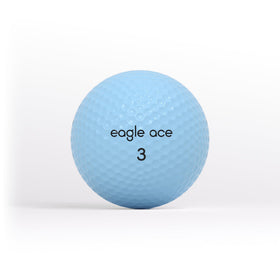 Eagle Ace Drive symmetrical dimples reduce drag for longer flights