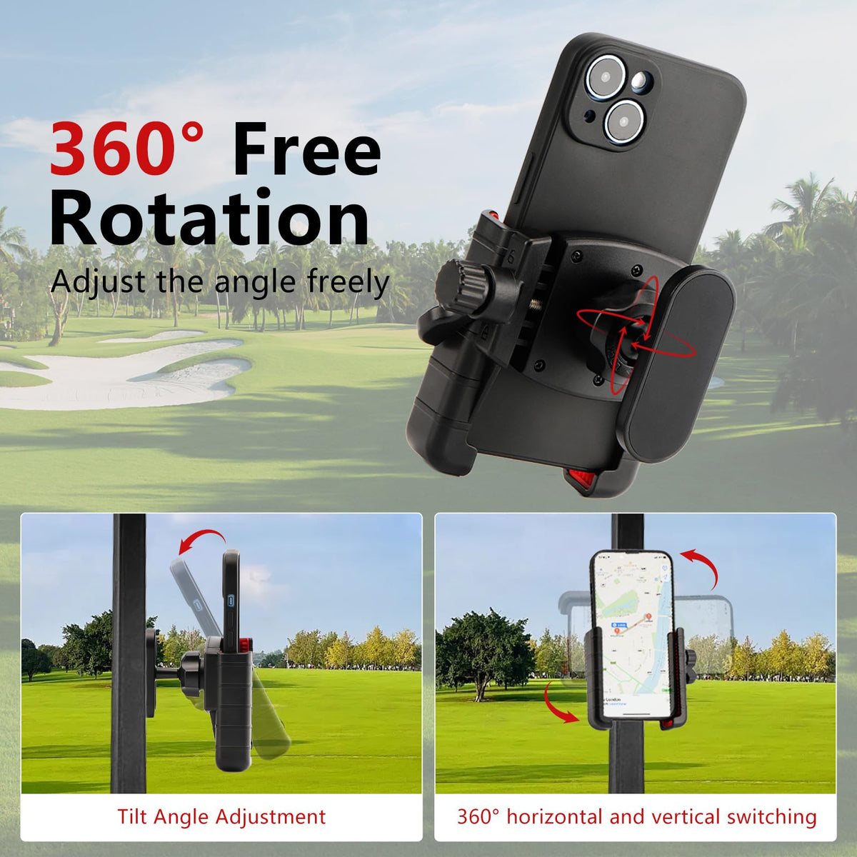 EagleFlight EZGO installation on metal frame without windshield obstruction