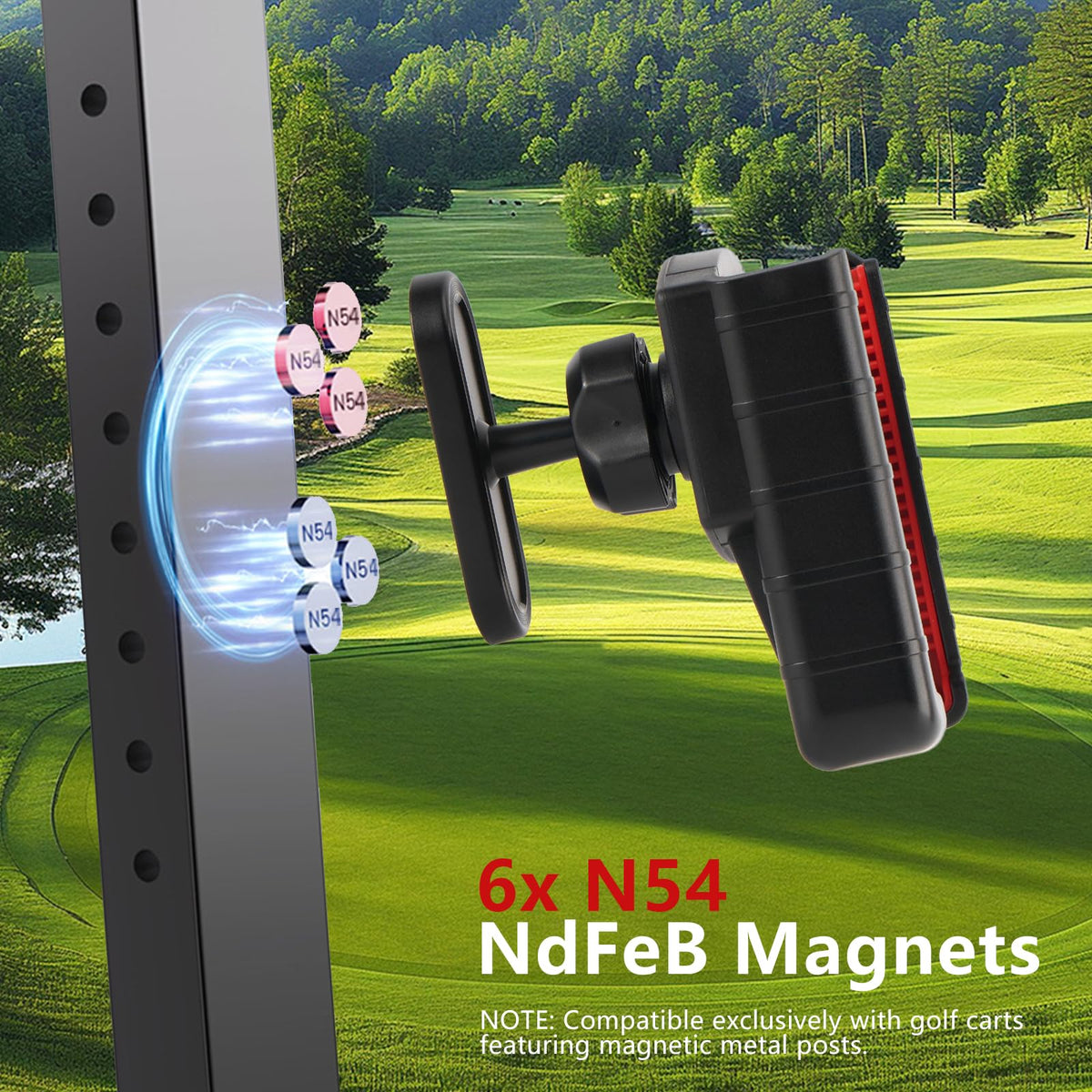 EagleFlight quick-release side knob enabling fast mid-round access
