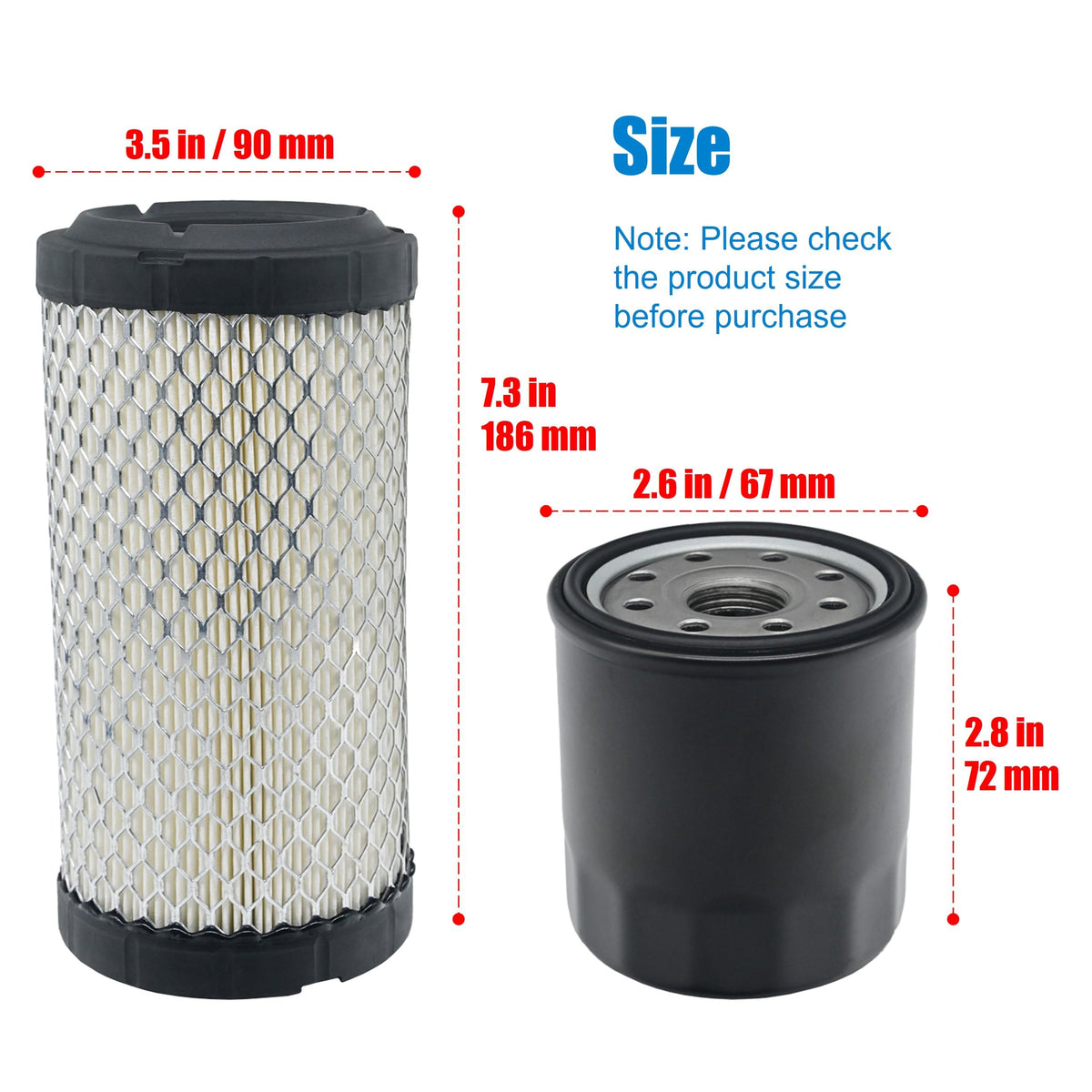 Eamonhigh fuel filter for EZGO TXT maintains clean fuel delivery.