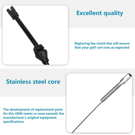 Earthtec throttle cable with reference numbers 14302-G1 and 23639-G1 for compatibility.