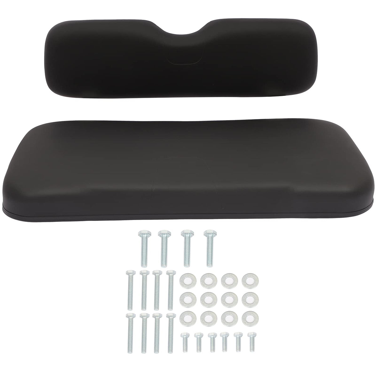 ECCPP faux leather front seat cushion adds durable premium look