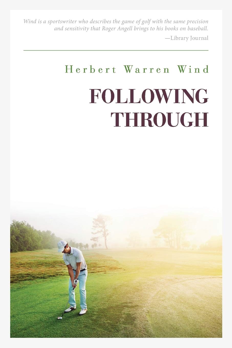 Echo Point Following Through cover, perfect for golf history fans seeking classic Wind essays.