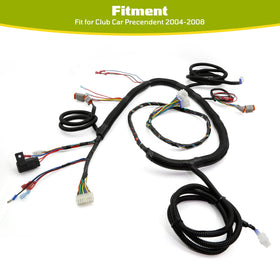 ECOMARK Club Car Precedent 2005 harness with rugged connectors for easy upgrade