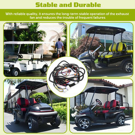 ECOMARK Club Car Precedent 2007 harness featuring corrosion-resistant insulation