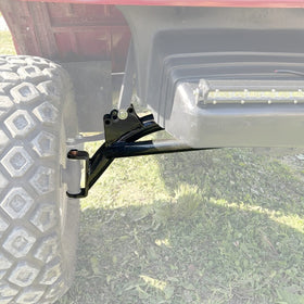 ECOTRIC 22-inch tire clearance supports larger wheels with confident turning.