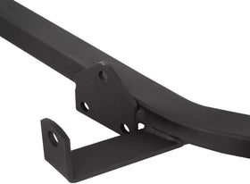 ECOTRIC 5-inch drop axle lift kit installed on EZGO TXT Medalist side view.