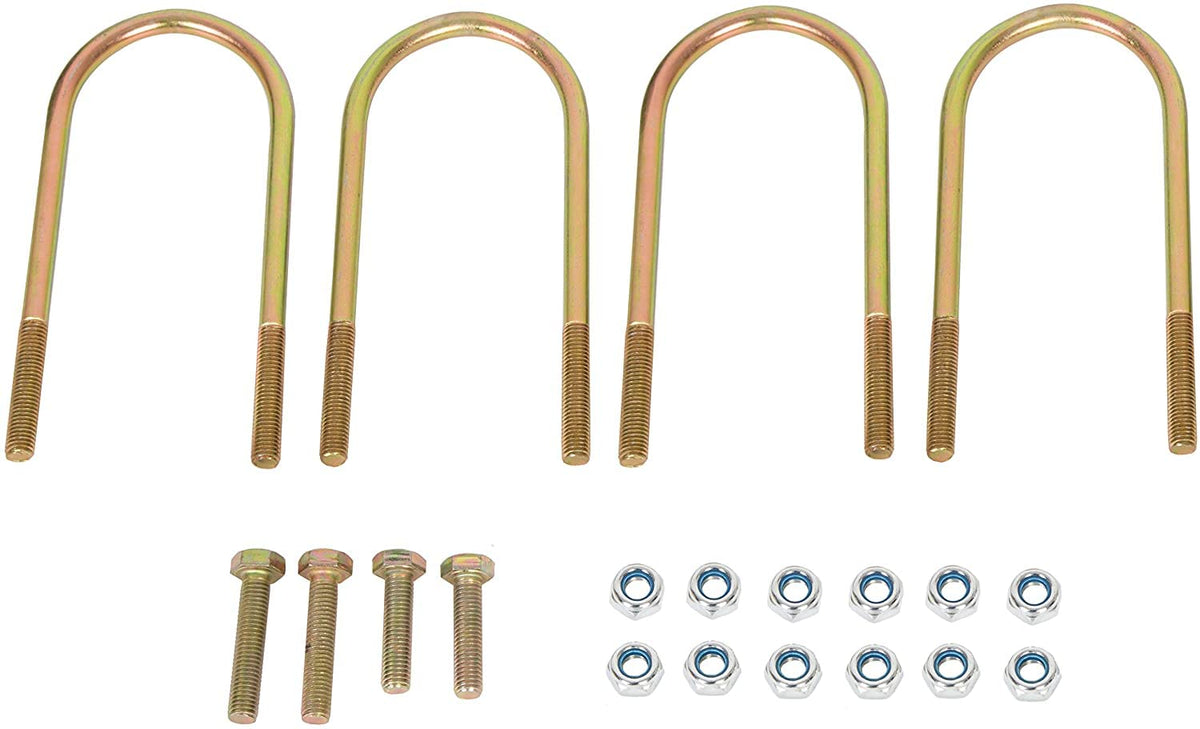 ECOTRIC 5-inch drop axle lift kit top-down view for precise fit.