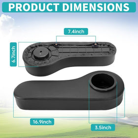 ECOTRIC arm rest brackets no drill simplify installation while preserving vehicle aesthetics.