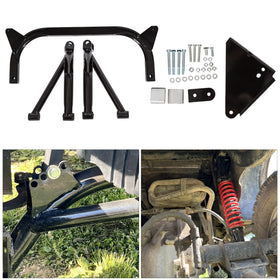 ECOTRIC Black powder-coated steel frame offers rust resistance and durability.