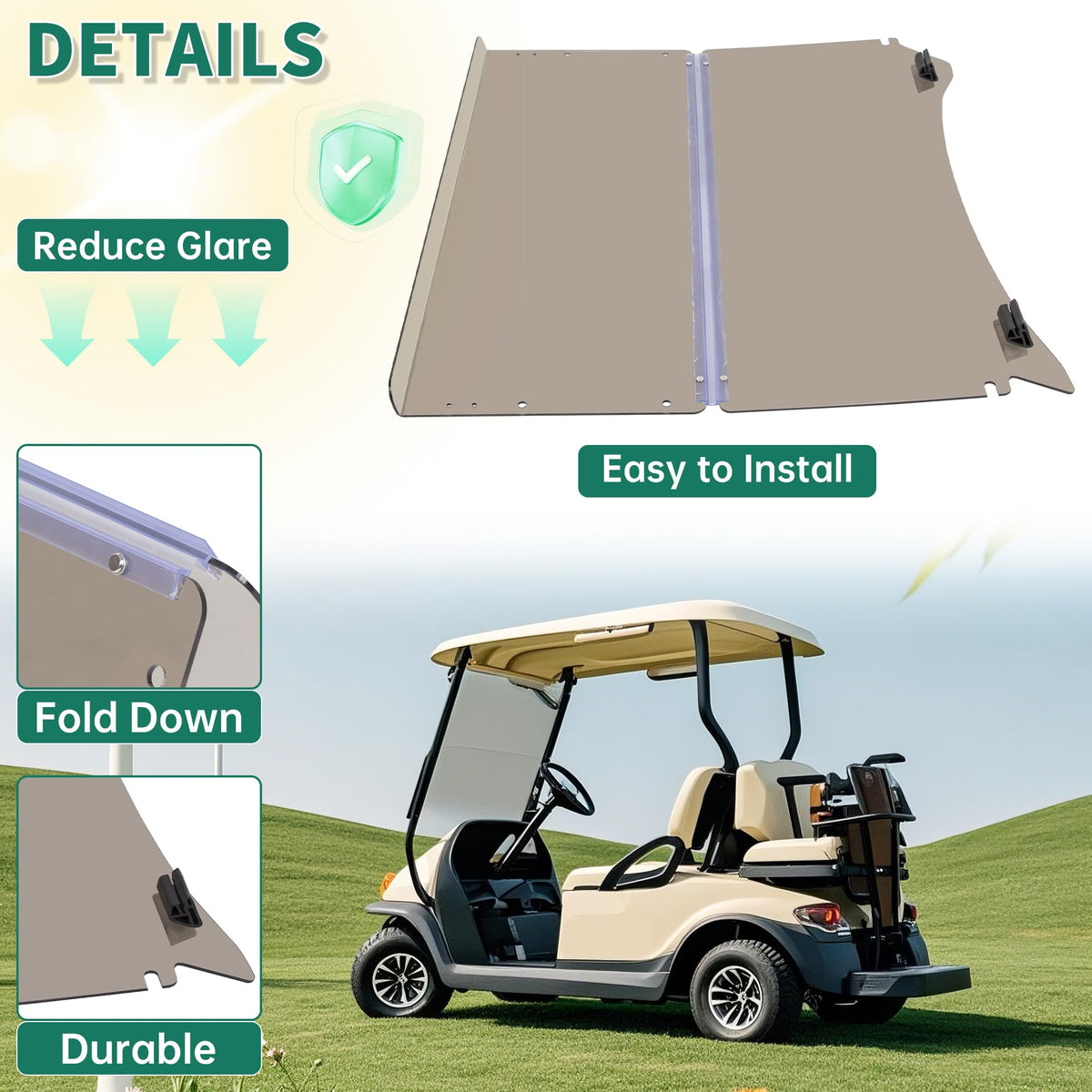 ECOTRIC compatible with Club Car Precedent Tempo Onward models for easy upgrade