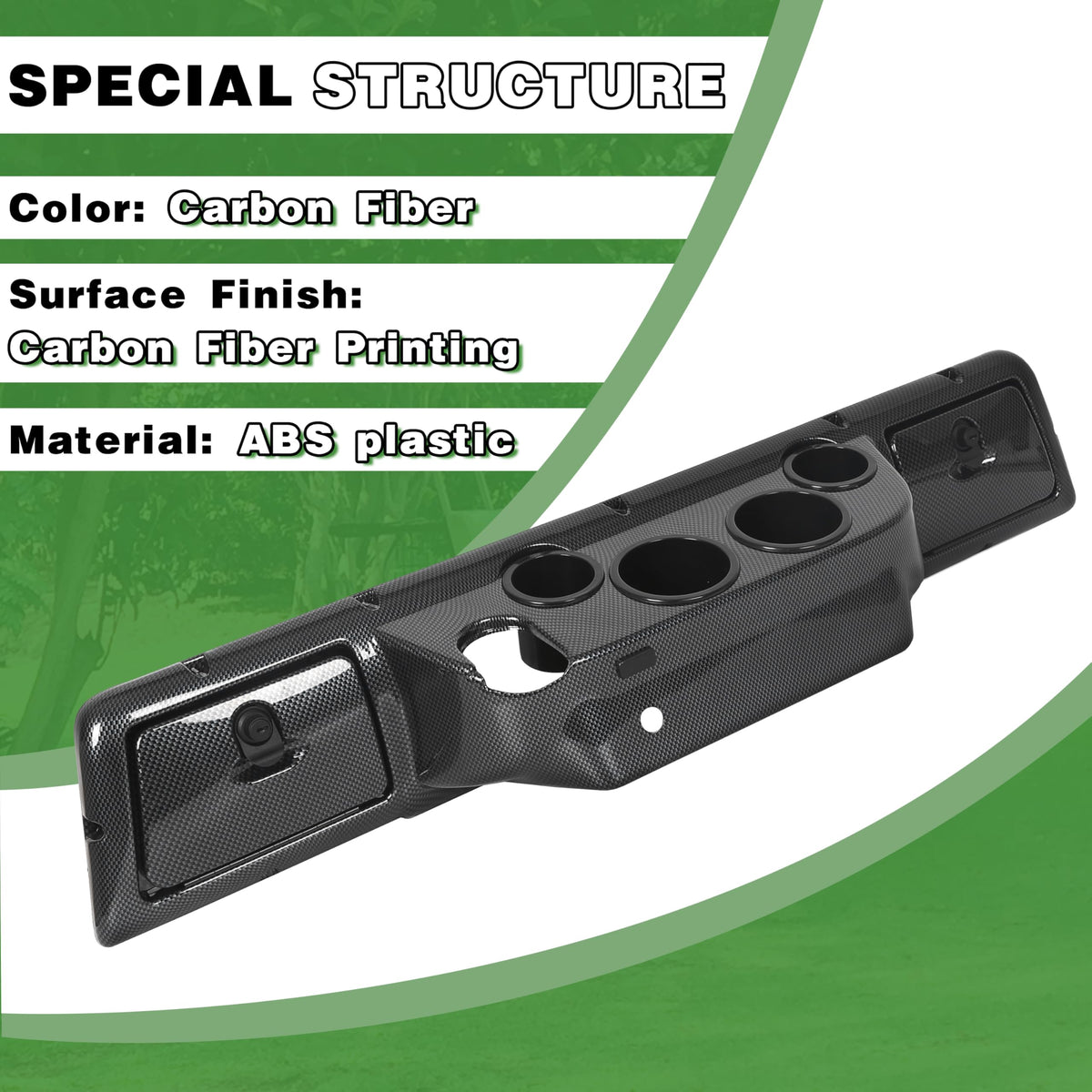 ECOTRIC dash board cover shows keys included for quick replacement