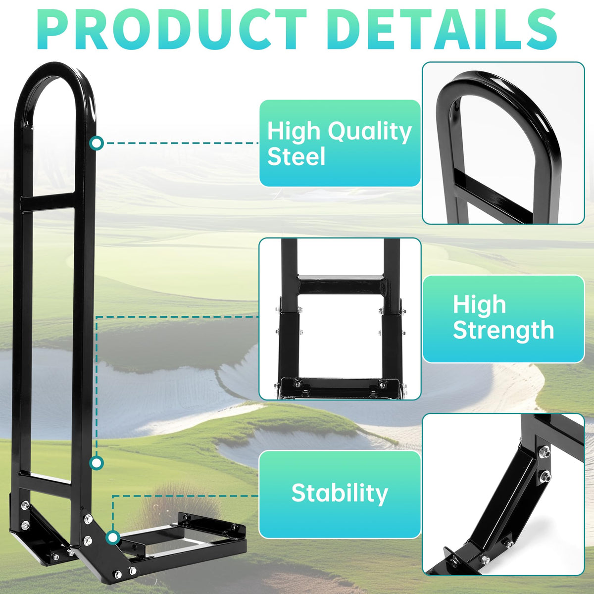 ECOTRIC easy installation with pre-drilled holes for fast setup.
