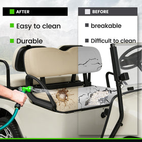 ECOTRIC high-quality plastic construction supports durable, stable riding.