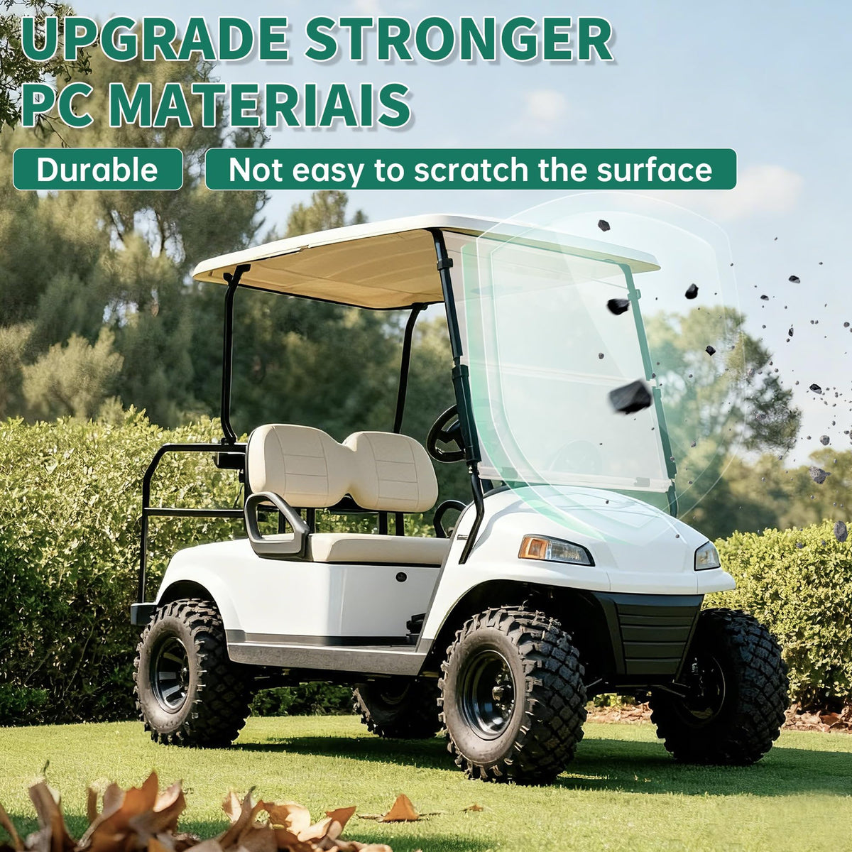 ECOTRIC polished edge finish adds a premium, durable look.