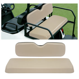 ECOTRIC rear seat bottom for compatible golf carts, offering comfort and support
