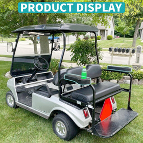 ECOTRIC rear-seat kit compatibility with EZGO Club Car Yamaha ensures broad fit.