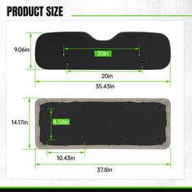 ECOTRIC seat cover is durable and easy to clean for daily use