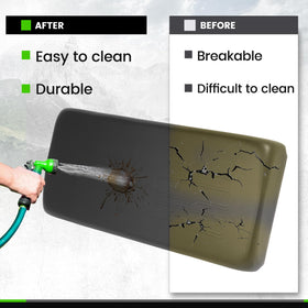 ECOTRIC seating-package-contents includes one cushion for quick upgrade.