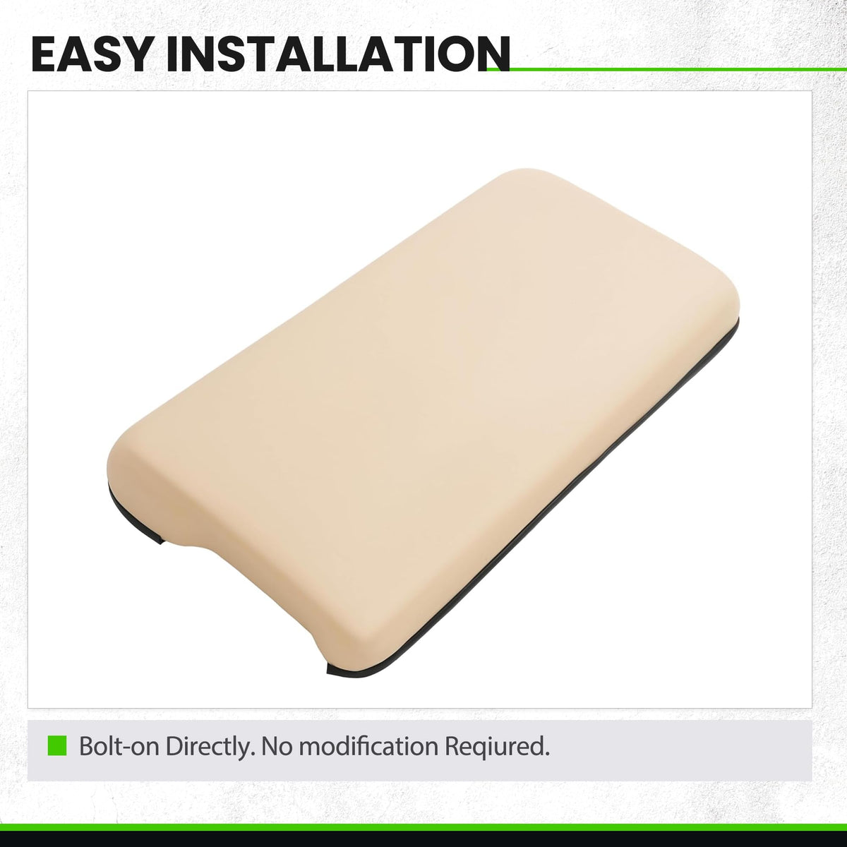 ECOTRIC smooth driving with the new front seat bottom cushion.