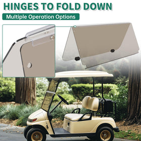 ECOTRIC polycarbonate construction resists yellowing for long-lasting clarity.