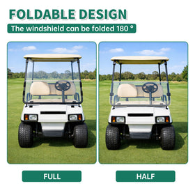 ECOTRIC windshield compatibility 2000.5-UP Club Car DS ensures easy fit