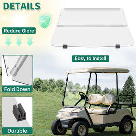 ECOTRIC visibility-enhancing windshield ensures a clear view in variable conditions