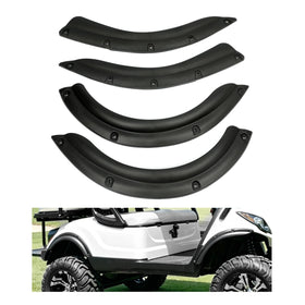 ECOTRIC Yamaha Drive G29 front left fender flare protects body on rough course terrain