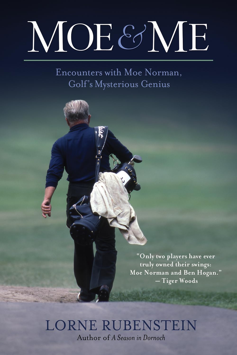 ECW Press Moe and Me cover featuring Moe Norman, a compelling golf biography for fans.