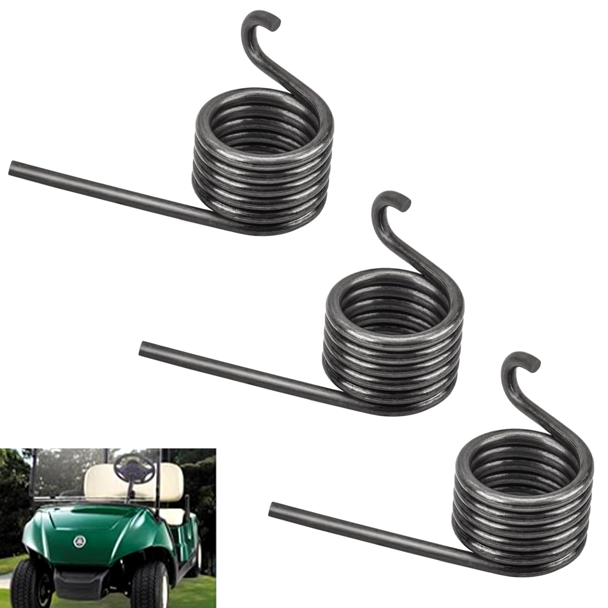 EddTorq hill brake return spring 90508-40007 close-up, durable construction.
