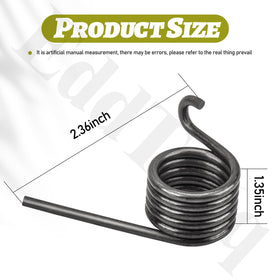 EddTorq 90508-40543 spring on cart brake illustrates compatibility.