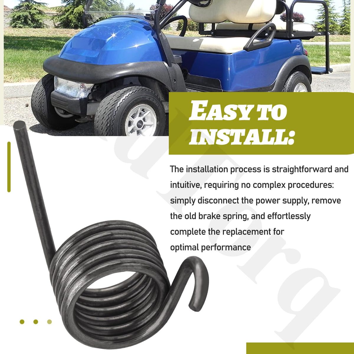 EddTorq premium materials ensure durability in demanding cart environments.
