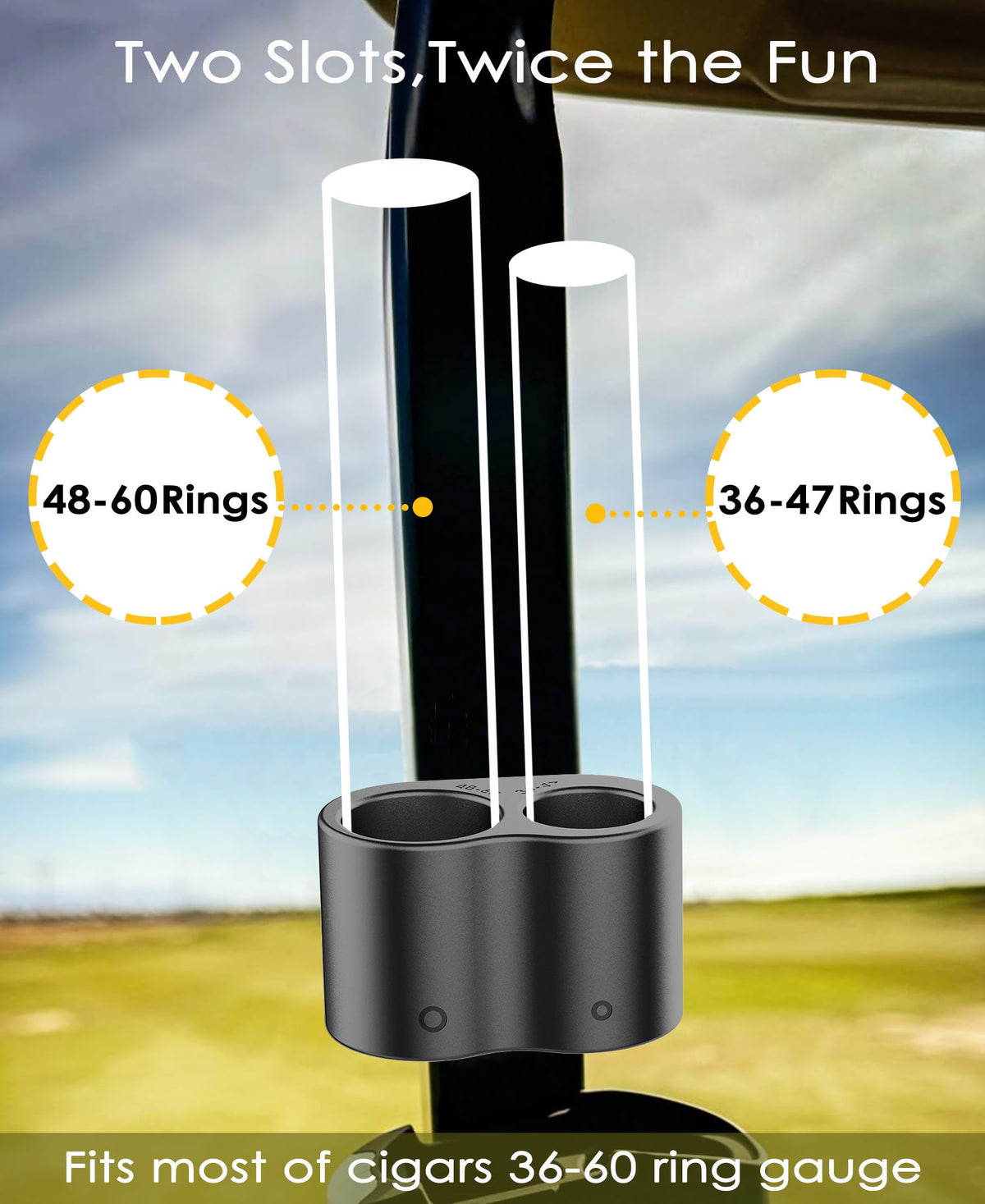 eddyrise magnetic cigar holder on metal surface showing durable silicone.