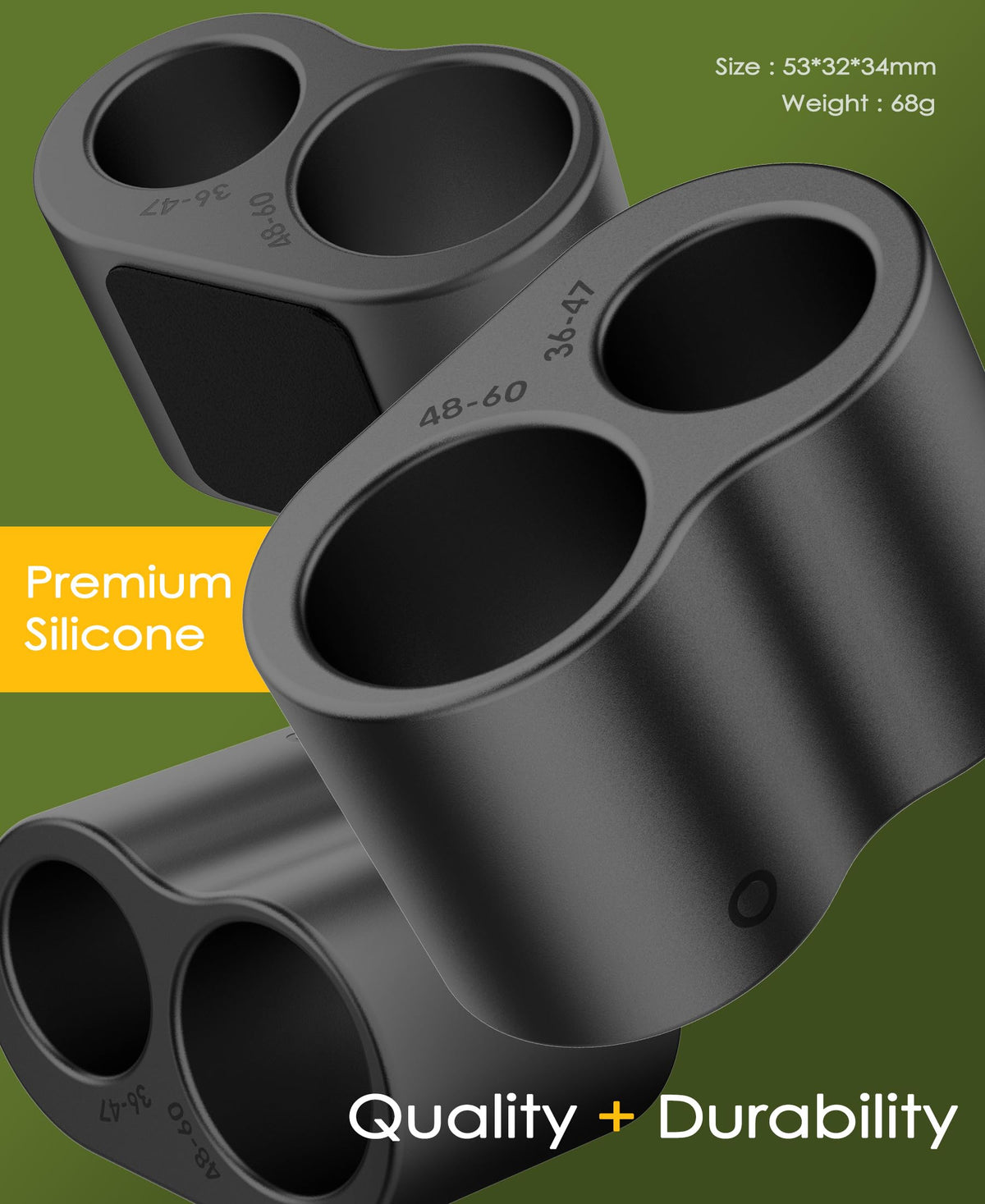 eddyrise one-hand operation enables easy cigar placement.