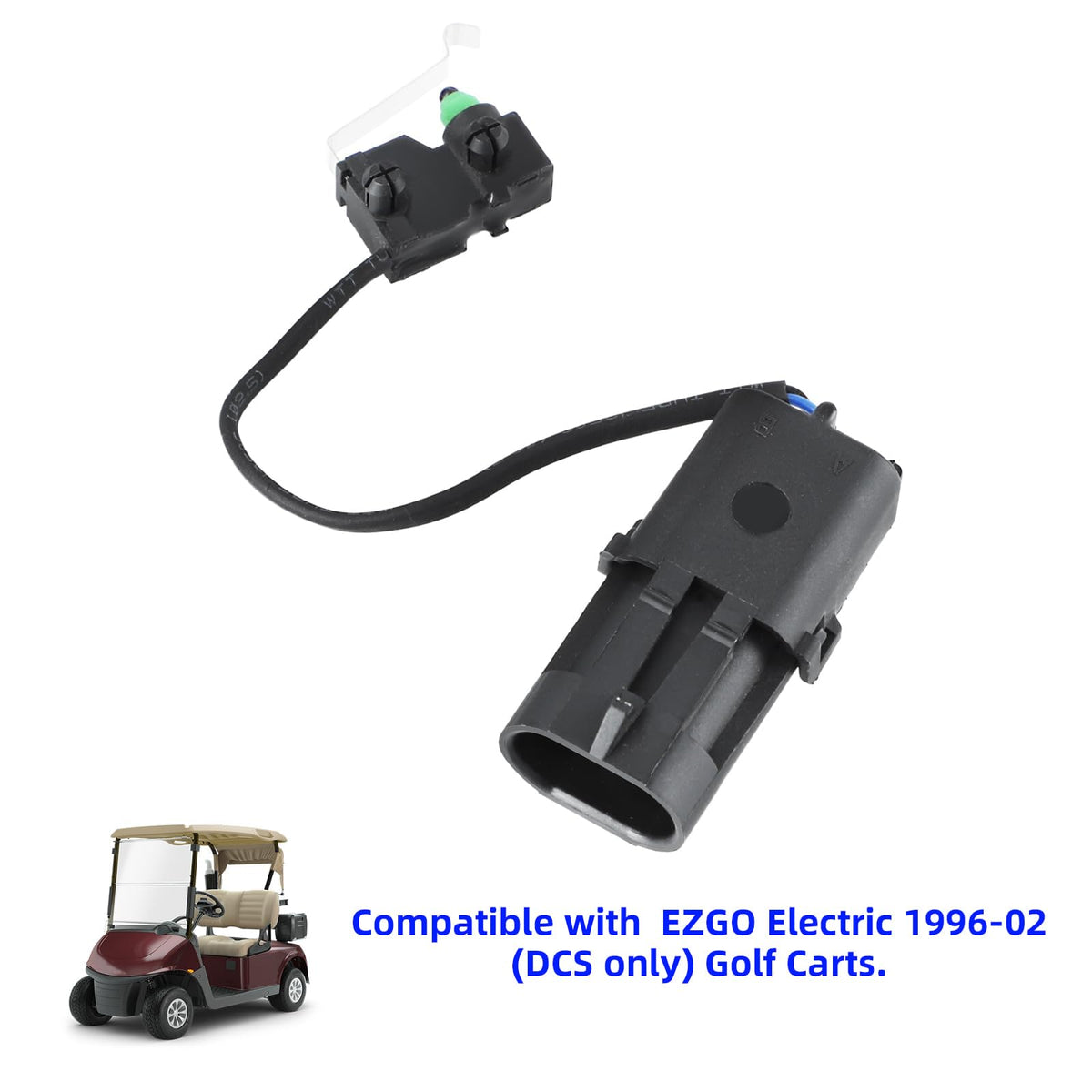 Edinstry heavy-duty reverse micro switch for durable golf cart performance.