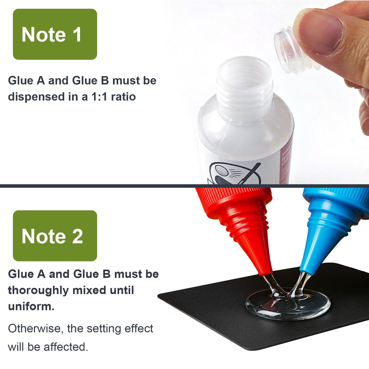 EIGTWEN epoxy fully cures in 24 hours for durability.