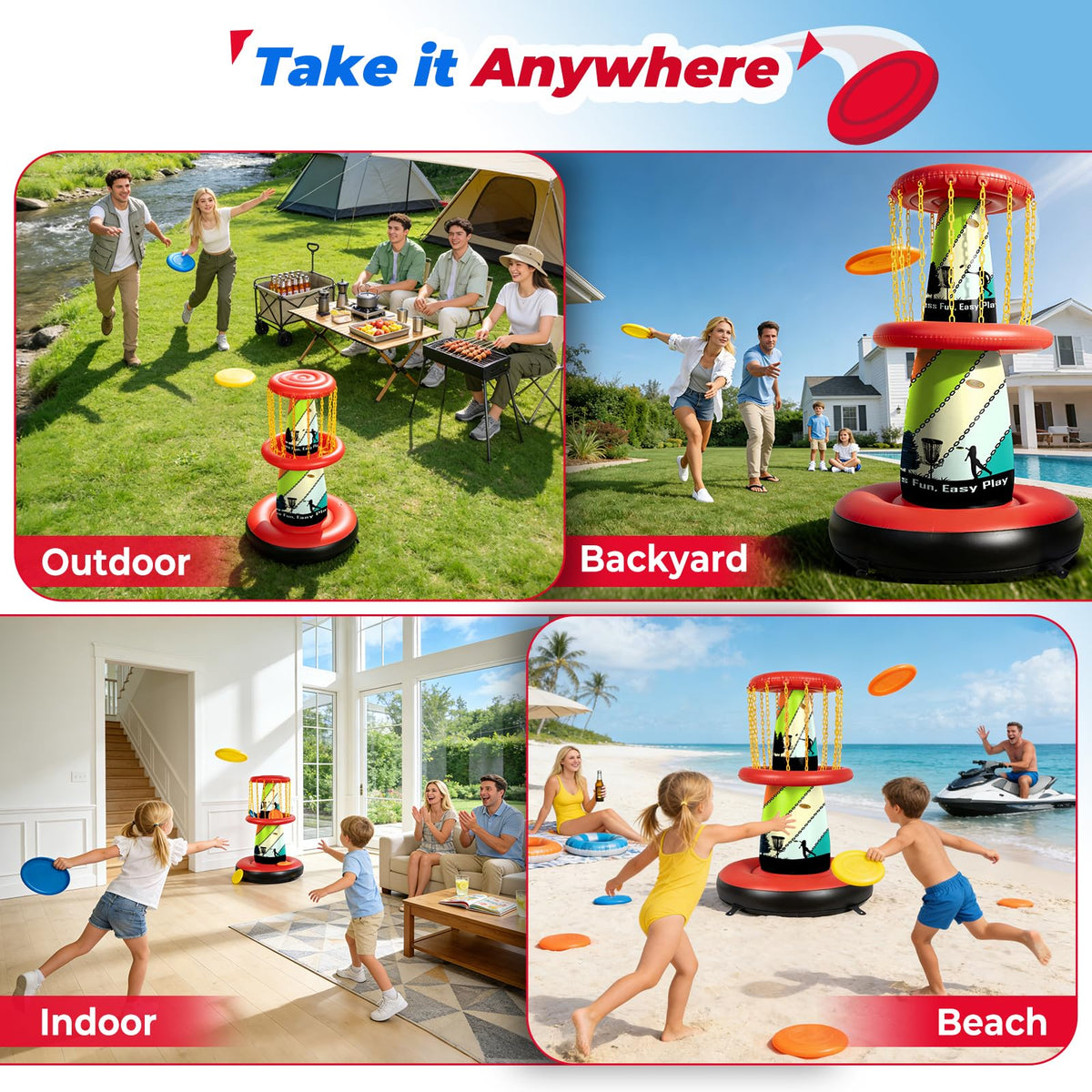 EKEPE ideal for beach or camping play sessions.